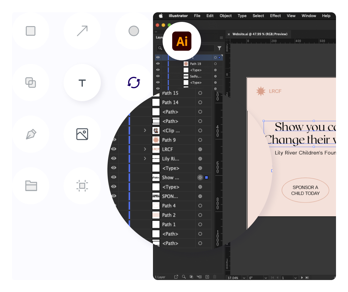 Illustrator example