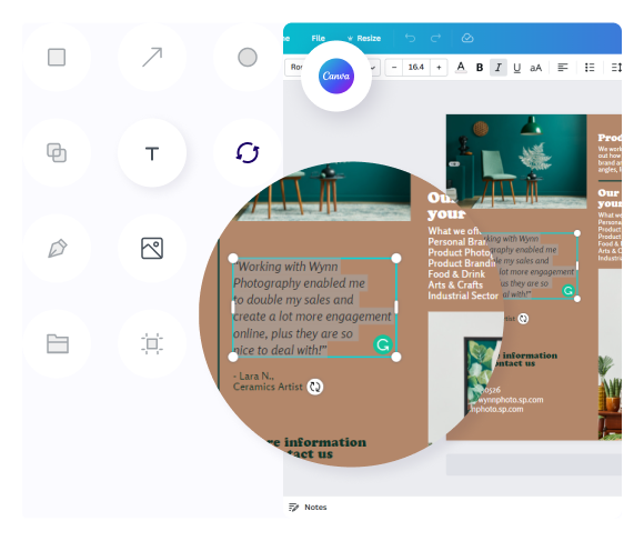Canva example