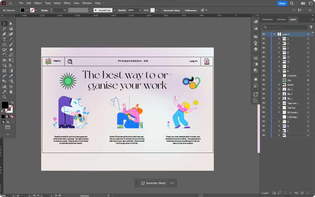 Adobe Illustrator Import Demo Preview