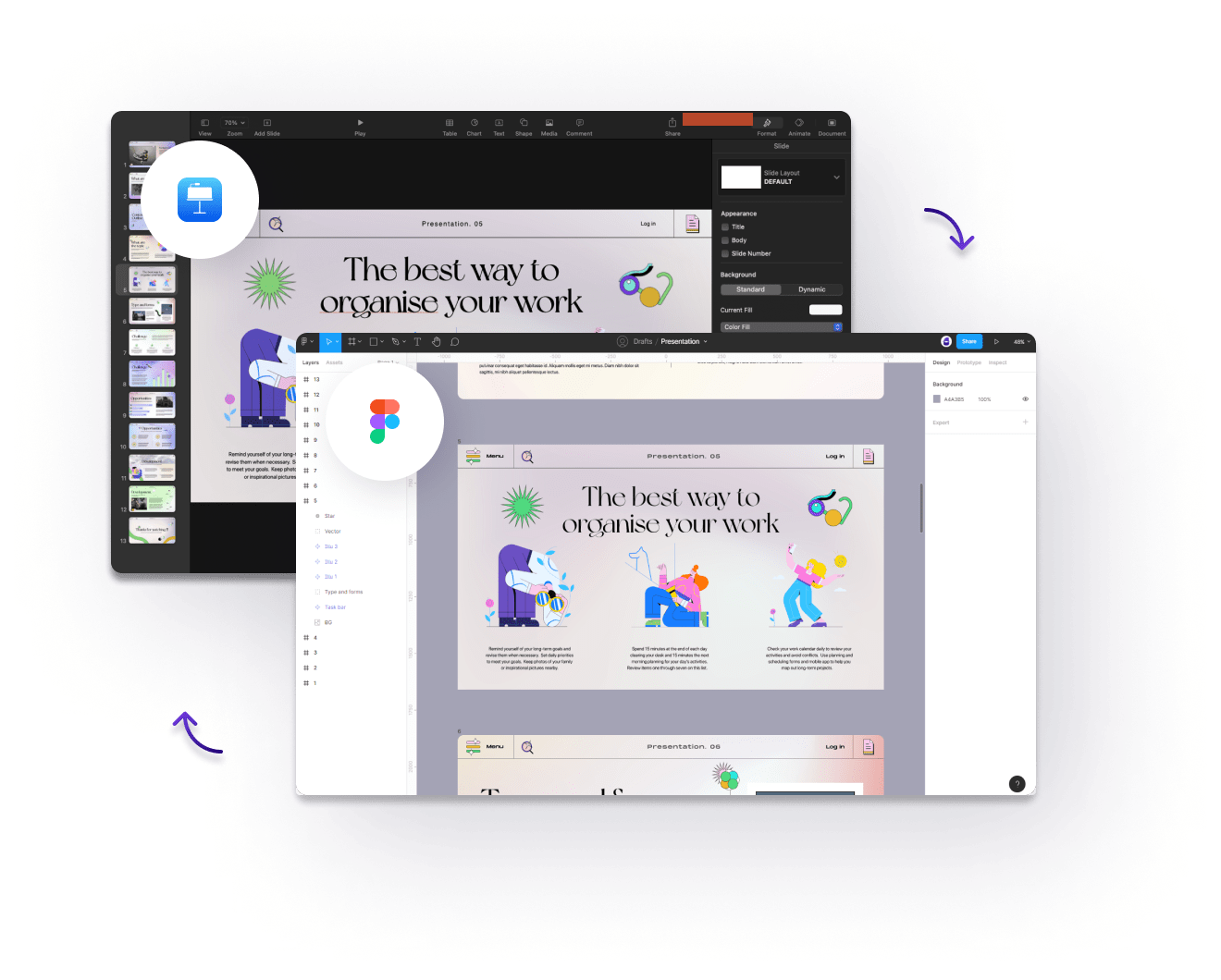 Keynote to Figma converter example
