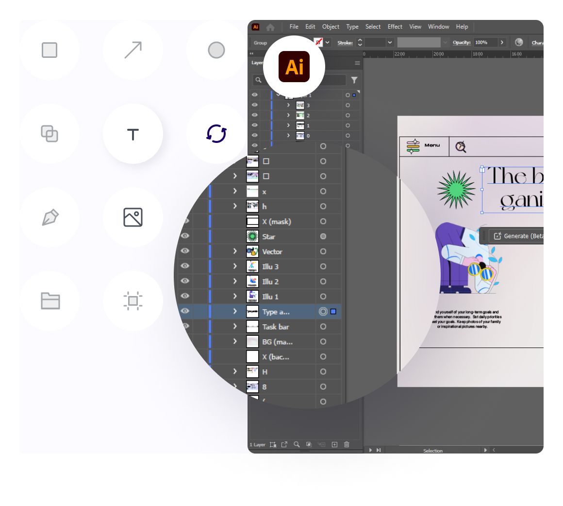 Illustrator example