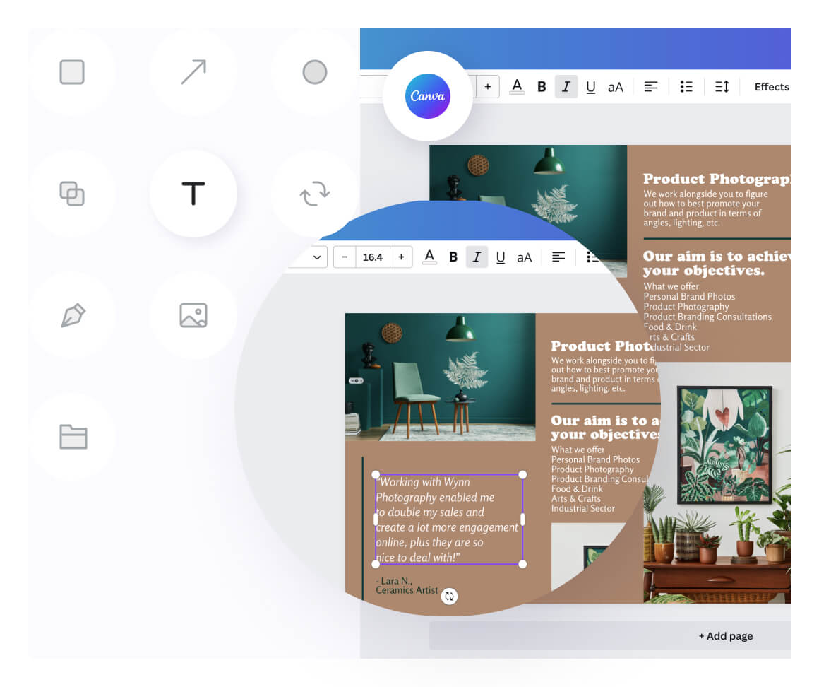 Canva example