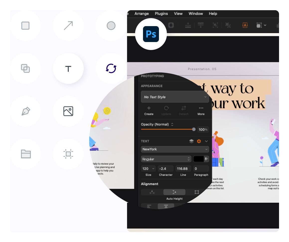 Photoshop example