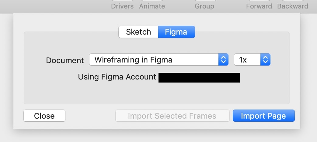 principle figma dialog allowed access